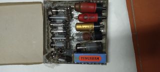 Lote de válvulas radio