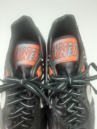 Botas de fútbol vintage Line7 negro 38
