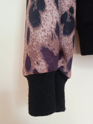Chaqueta beisbolera leopardo