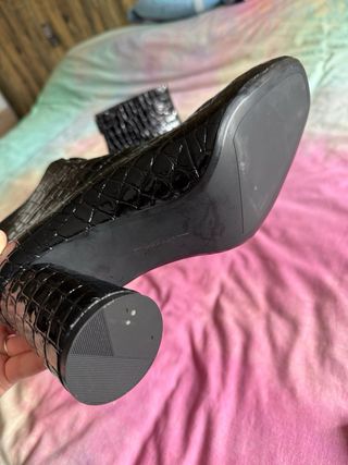 Botines Bershka negros - talla 40