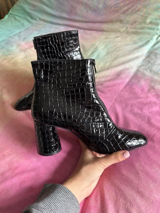 Botines Bershka negros - talla 40