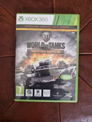 Juego xbox world of tanks