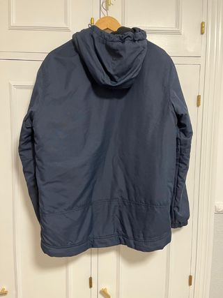 Chaqueta acolchada azul marino talla M