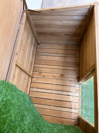 Caseta per a gos nova