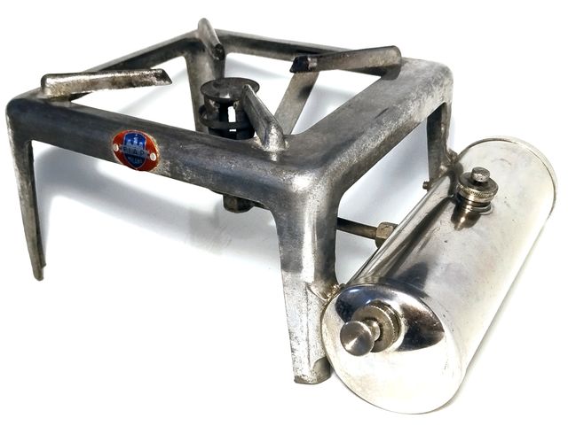 Fornello da campo a petrolio anni 40