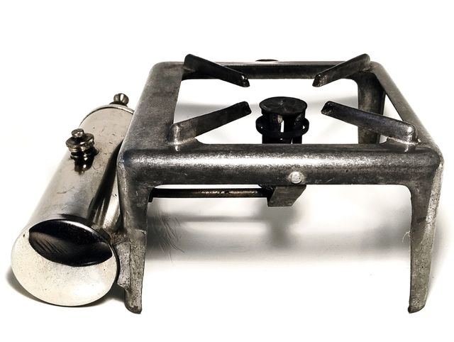 Fornello da campo a petrolio anni 40