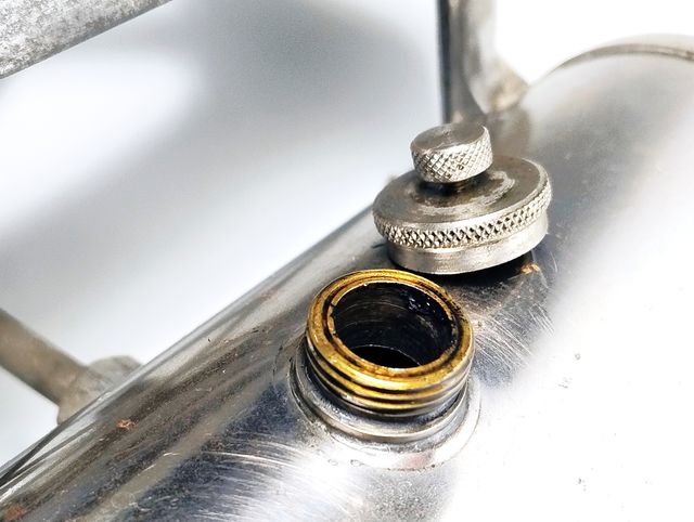 Fornello da campo a petrolio anni 40