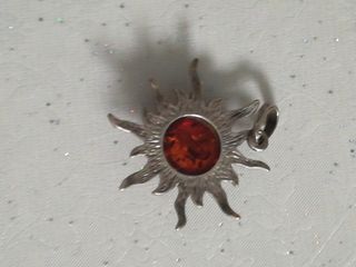 Colgante Sol ámbar