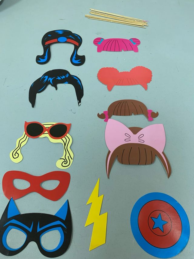 complementos de fotocall: 10 piezas para niñ@s