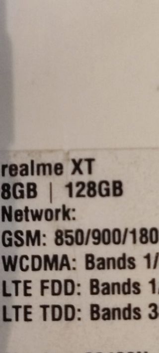 realme XT 128GB - Blanco y Morado