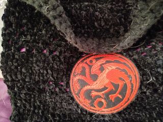 Juego de Tronos:Bolso tejido a mano Casa Targaryen
