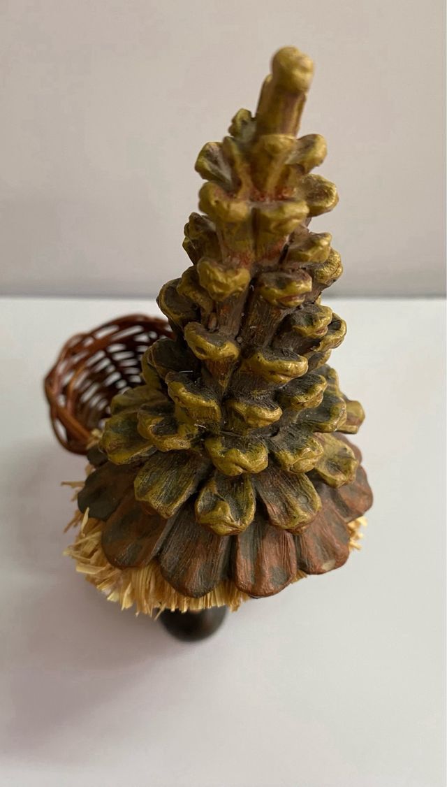 Gnomo fatina resina: regalo bimbo