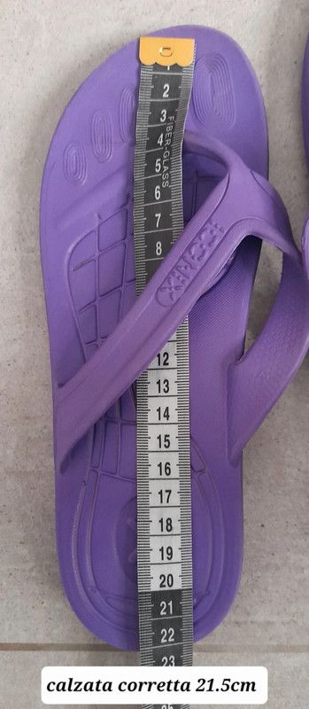 infradito viola n36 con custodia leggere info IT