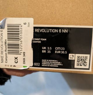 Zapatillas de Nike modelo Revolution 6