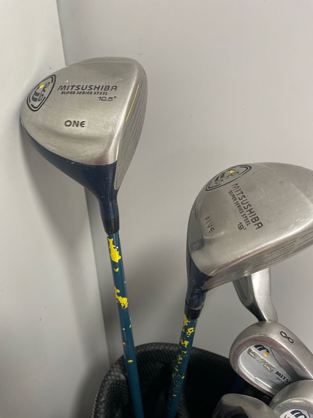Juego palos golf Mitsushiba