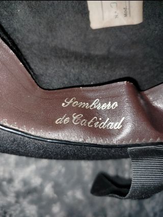 Sombrero de niño cordobes vintage