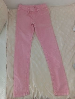Vaqueros rosa largos