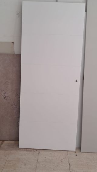 Puerta blanca lacada - 203x82cm