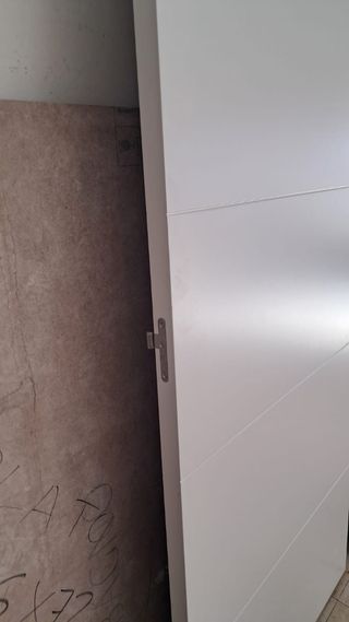 Puerta blanca lacada - 203x82cm