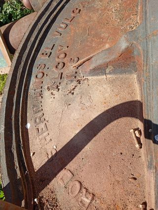 Prensa aceite antigua Rhodes Alcoy