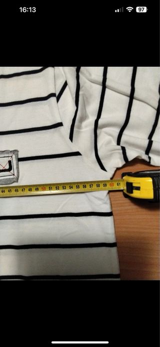 Camiseta Adolfo Domínguez rayas XL