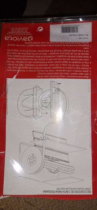 Recogedor de persiana Gaviota