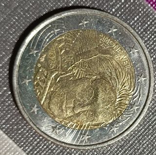 Diferentes monedas de 2 euros