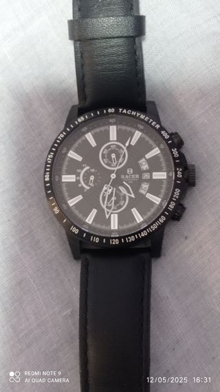 Reloj Racer R-100 negro