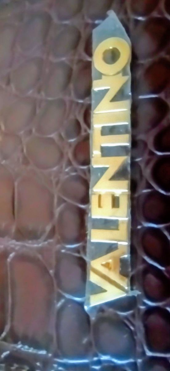 Cartera Valentino polipiel marrón