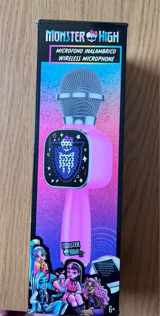 Micrófono inalámbrico “Monster High”