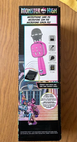 Micrófono inalámbrico “Monster High”