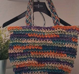 Bolso de verano tipo crochet 