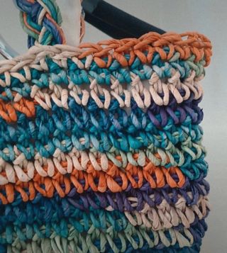 Bolso de verano tipo crochet 