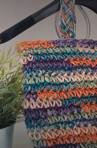 Bolso de verano tipo crochet 