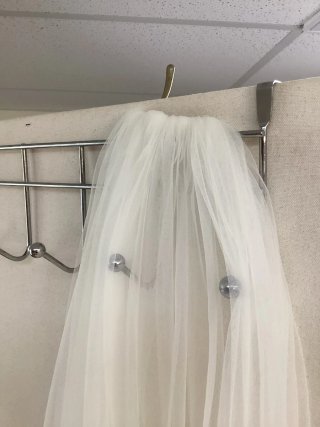 Velo da sposa 3 metri doppio strato nuovo.