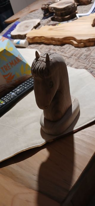 Testa di Cavallo Legno Artigianale