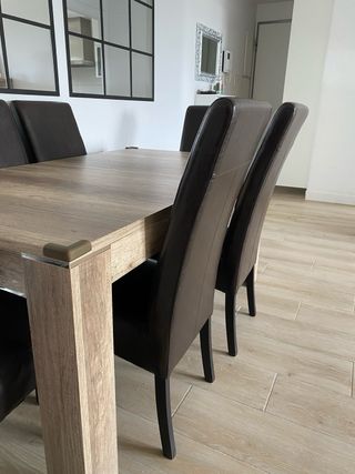 Mesa comedor + 6 sillas