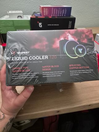 Refrigeración líquida Tempest 120mm pc cpu gamer