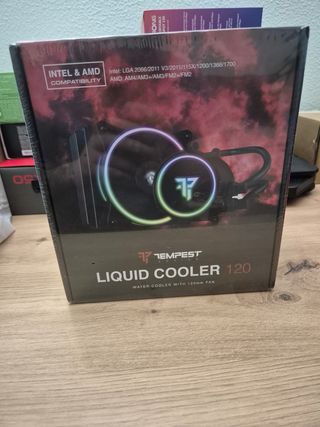 Refrigeración líquida Tempest 120mm pc cpu gamer