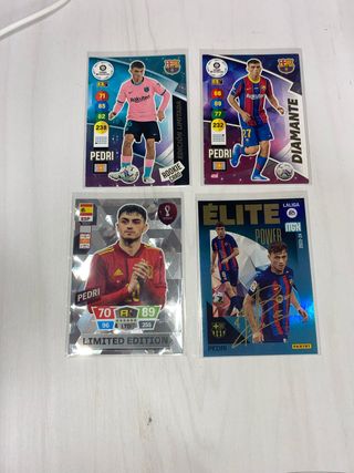 4 cartas de edición especial de Pedri