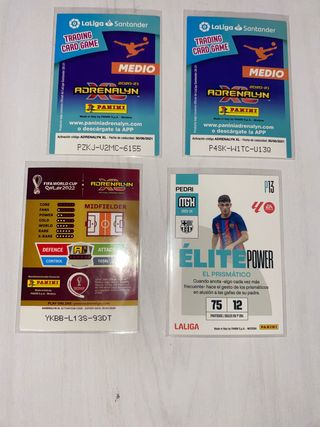 4 cartas de edición especial de Pedri