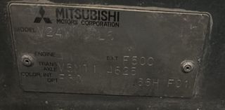 Eje trasero Mitsubishi Montero V20
