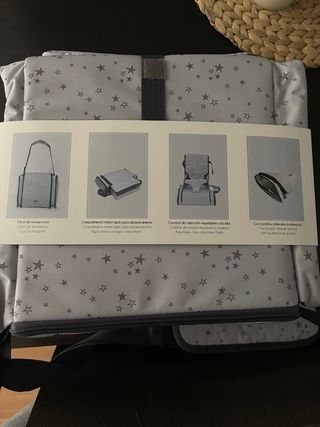 Trona Portabebés Plegable