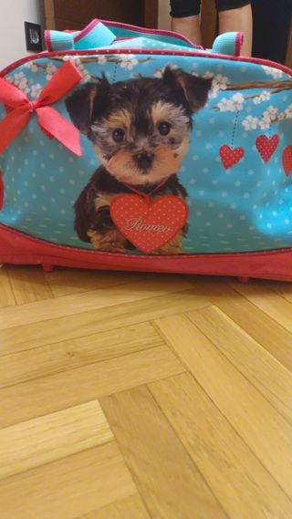 Bolso viaje infantil perrito