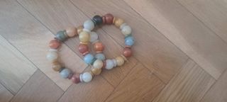 Pulseras artesanales de piedras naturales