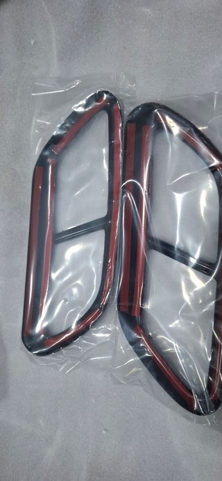 2 Cubiertas Tubo Escape Coche