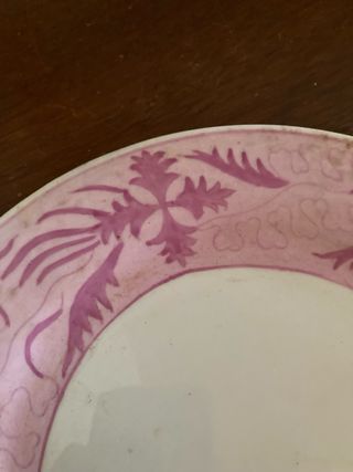 Raro Plato Chino Vintage con sello