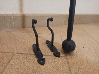 Barra Hierro cortinas