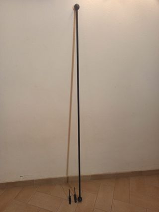Barra Hierro cortinas