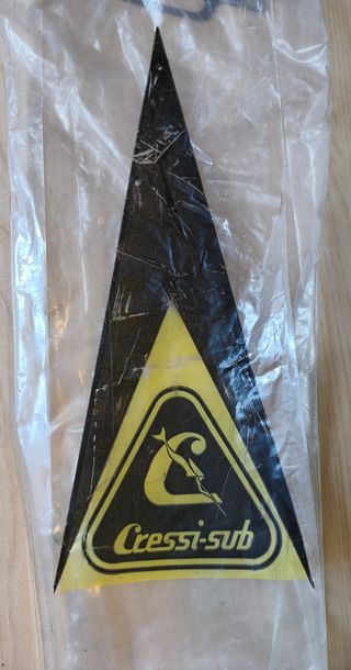 Pinne Cressi vintage